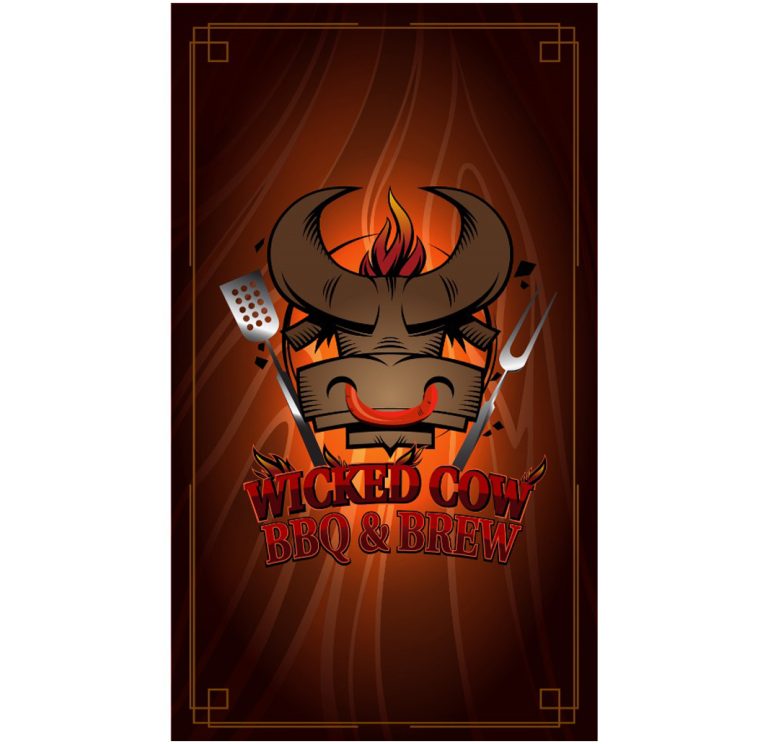 Wicked Cow BBQ & Brew – Logo