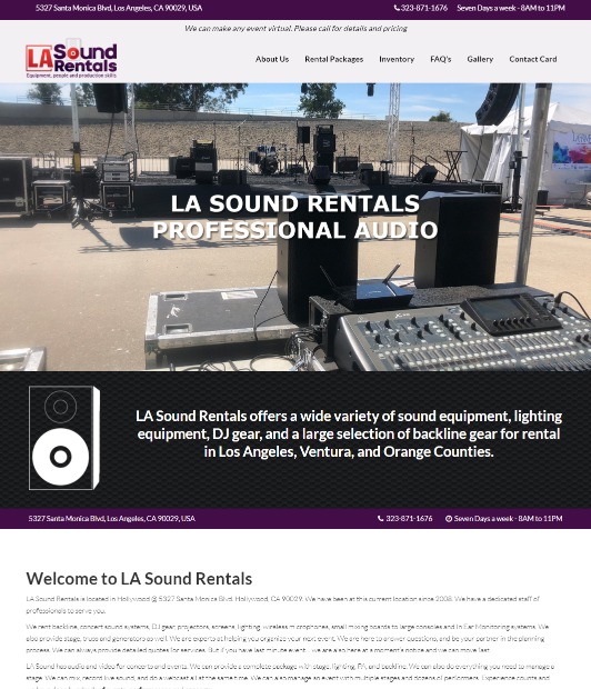 LA Sound Rentals