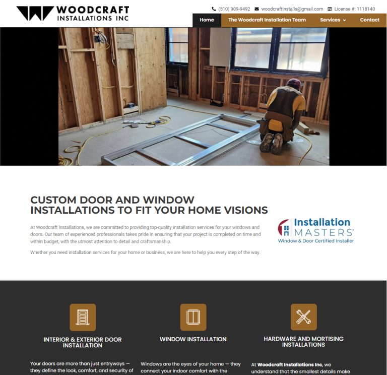 Woodcraft Installations